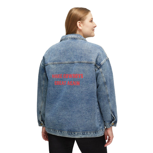 Make Cowboys Great Again - Denim Jacket