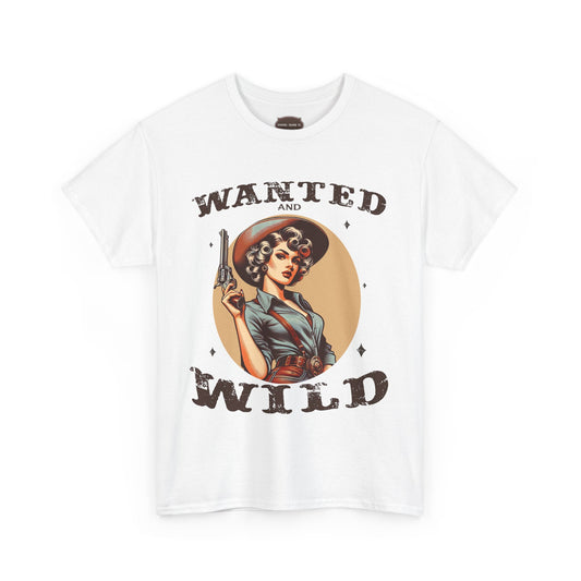 Wanted and Wild - Tshirt