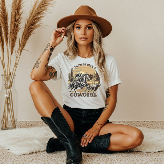 Shoulda Been a Cowgirl - Tshirt