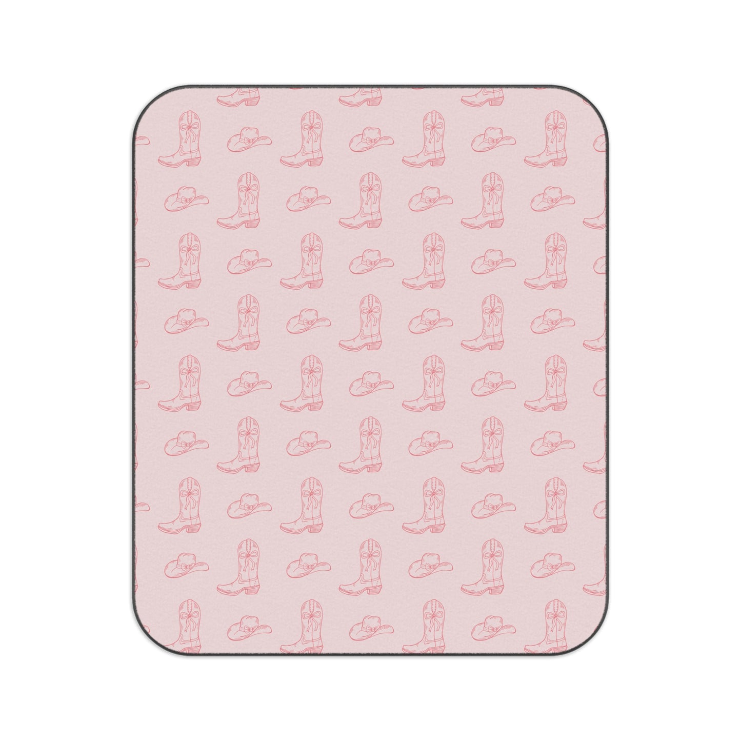 Pink Cowgirl Concert Blanket